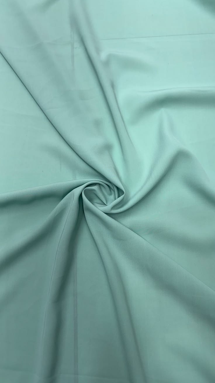 Pale sage crepe fabic #1.       Selling by yards