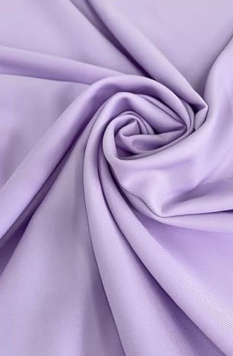 Lavender crepe fabric